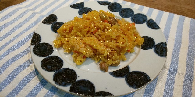 簡単で美味しい T Falのクックフォーミーエクスプレスでカレーピラフを作りました しゅふまるこ