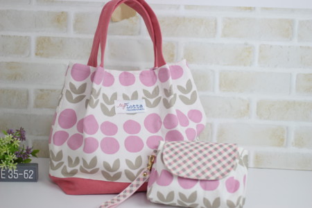 仕切りポーチ 主婦のミシン