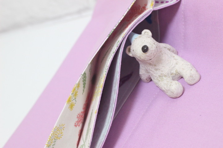 マチがなくても広がるポーチ♪ - 主婦のミシン