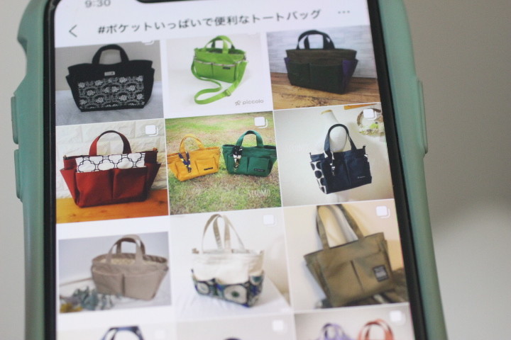 ポケットいっぱいで便利！なトートバック♪ - 主婦のミシン