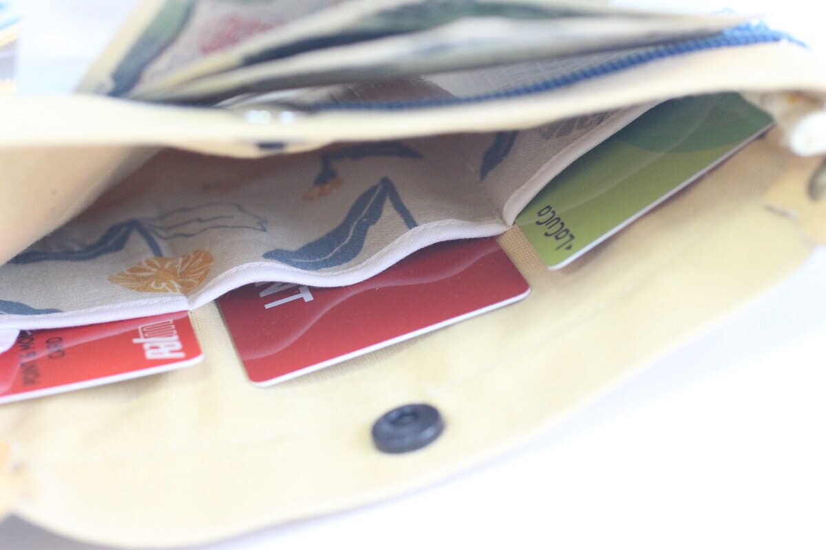 コインスルーポシエット♪完成♪ - 主婦のミシン