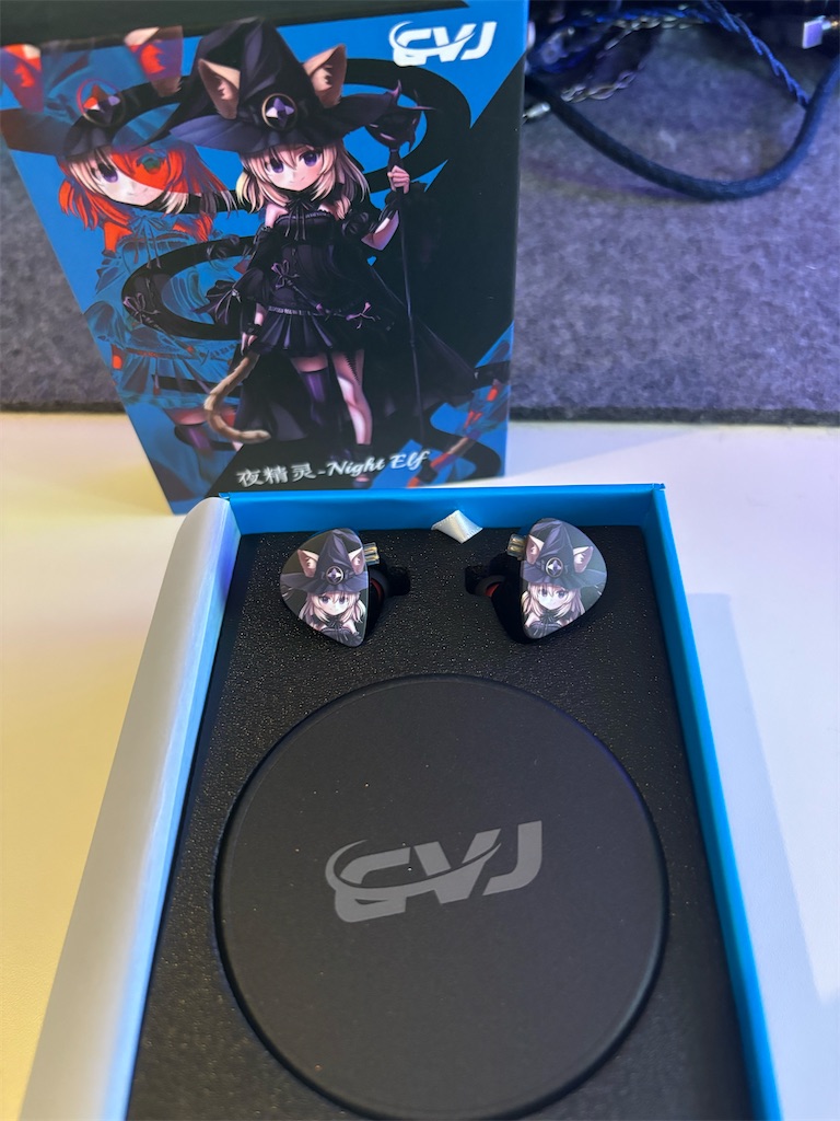 初提供いただいイヤホンレビュー！CVJ NightElf！！ - しゅけガジェット