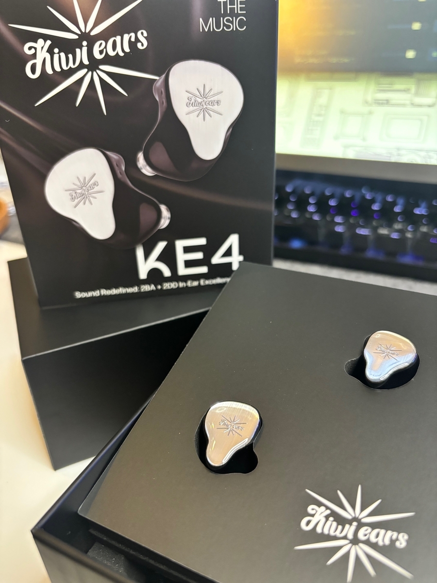Kiwi Ears KE4 ＆ Kiwi Ears Allegro Mini - しゅけガジェット