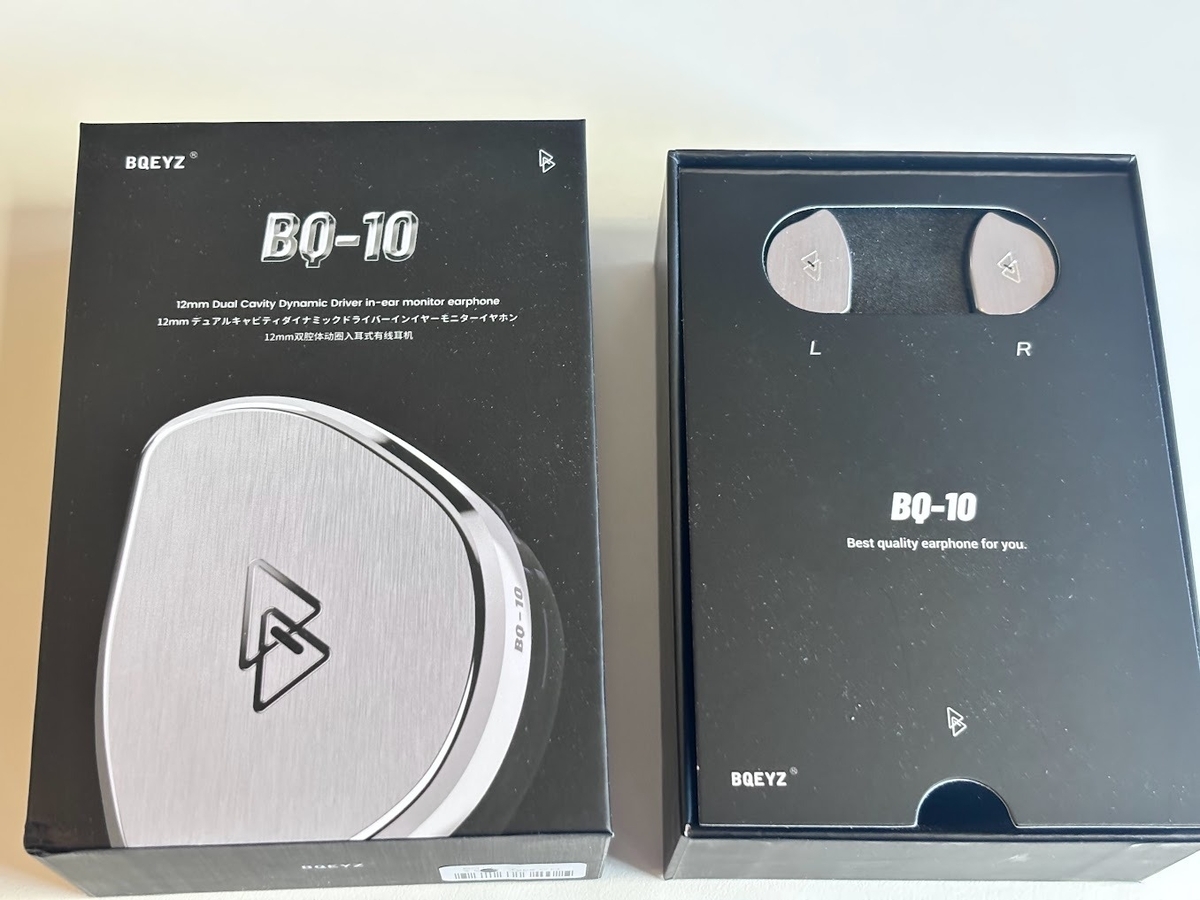 BQEYZ BQ10 & LIN 紹介レビュー - しゅけガジェット