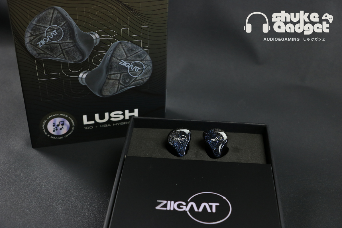 ZiiGaat Lush 美音でスッキリめで丁度良い音数のバランスが良い