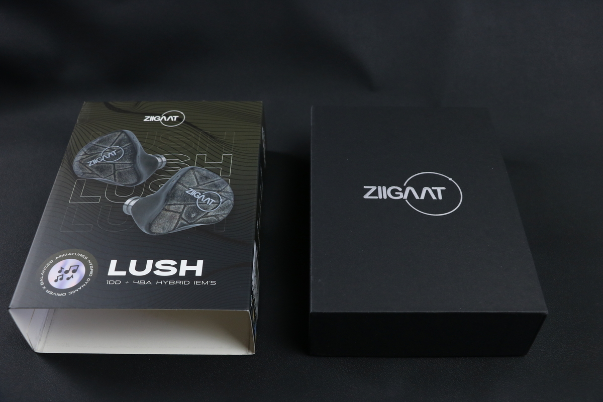 ZiiGaat Lush 美音でスッキリめで丁度良い音数のバランスが良い