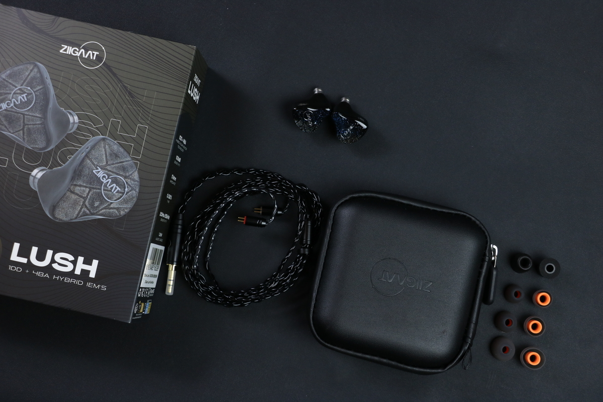 ZiiGaat Lush 美音でスッキリめで丁度良い音数のバランスが良い