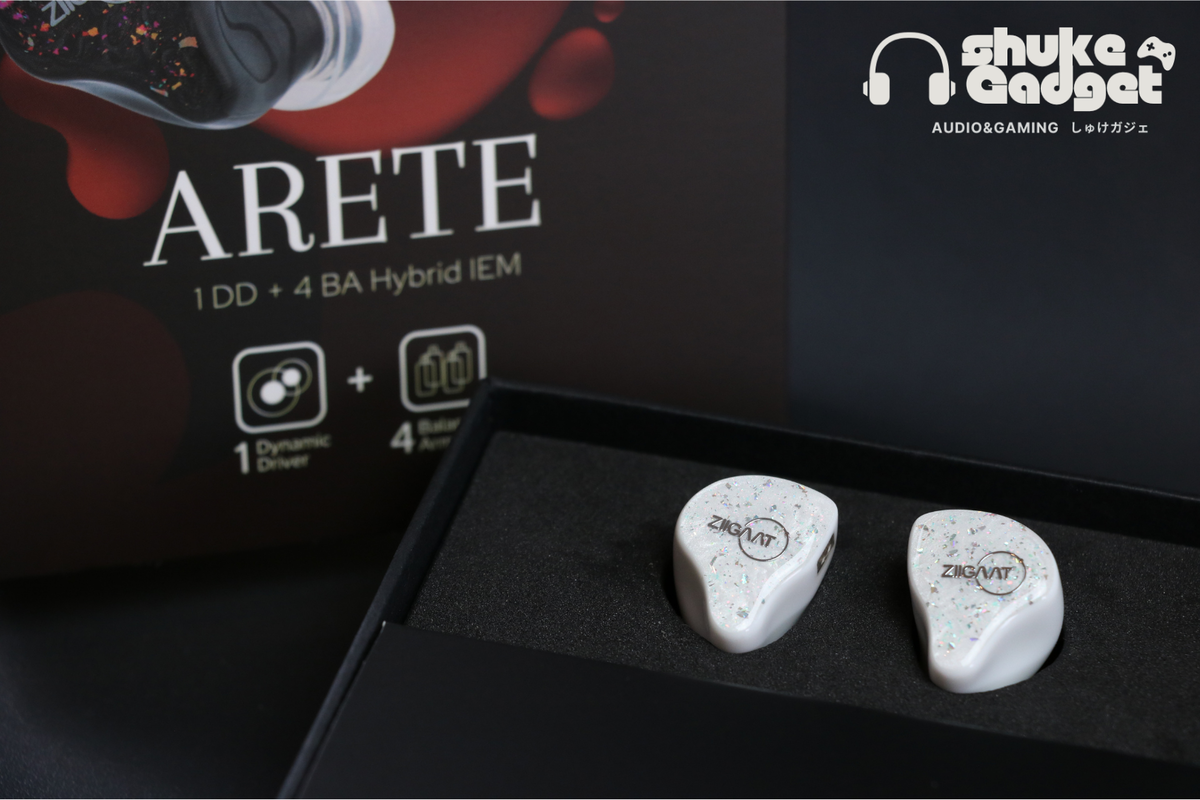 ZiiGaat×Fresh Review Arete ゲームもリスニングもバランスが良い