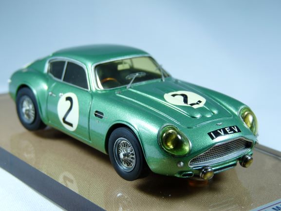 アイドロン 1/43 アストンマーチン DB4GT ザガート 内装 ブラック アストン・マーティンとザガートのコラボの話 第一章 DB4GT
