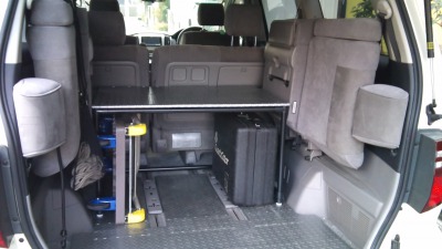 アルファードの荷台 俊六のボクにできるかな