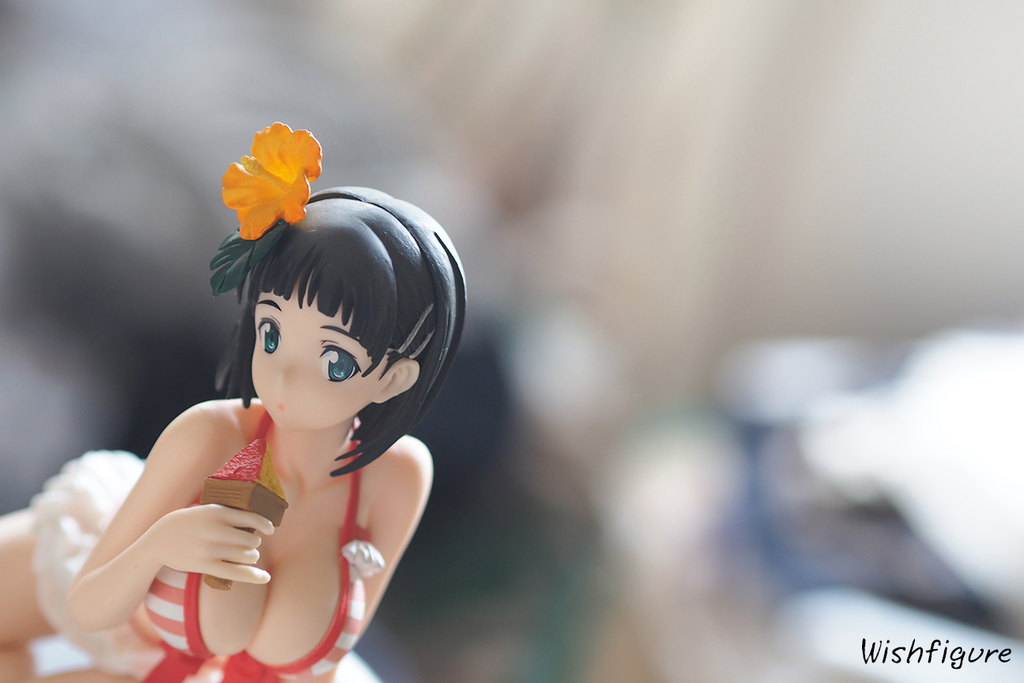 フィギュアレビュー 1 Sao直葉exq水着フィギュア ふらり旅行 自由に回る 生きる
