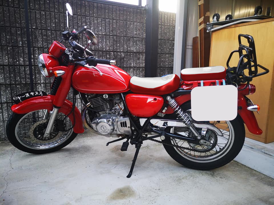 ST250 純正シート