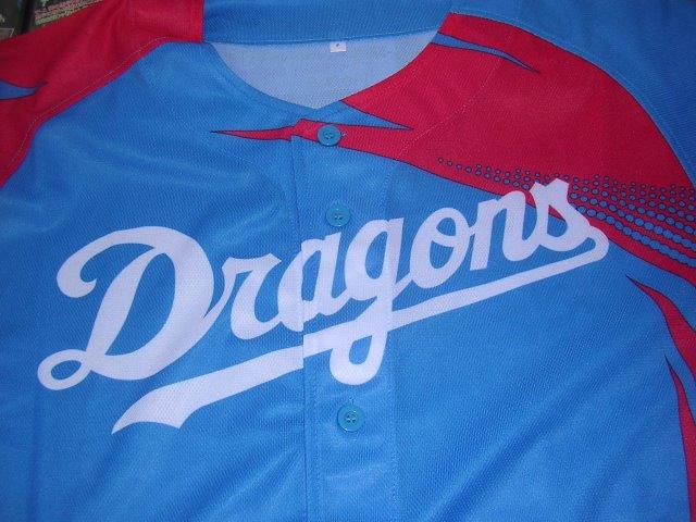 中日ドラゴンズ 2018年・17年昇竜ユニフォーム、オリジナル