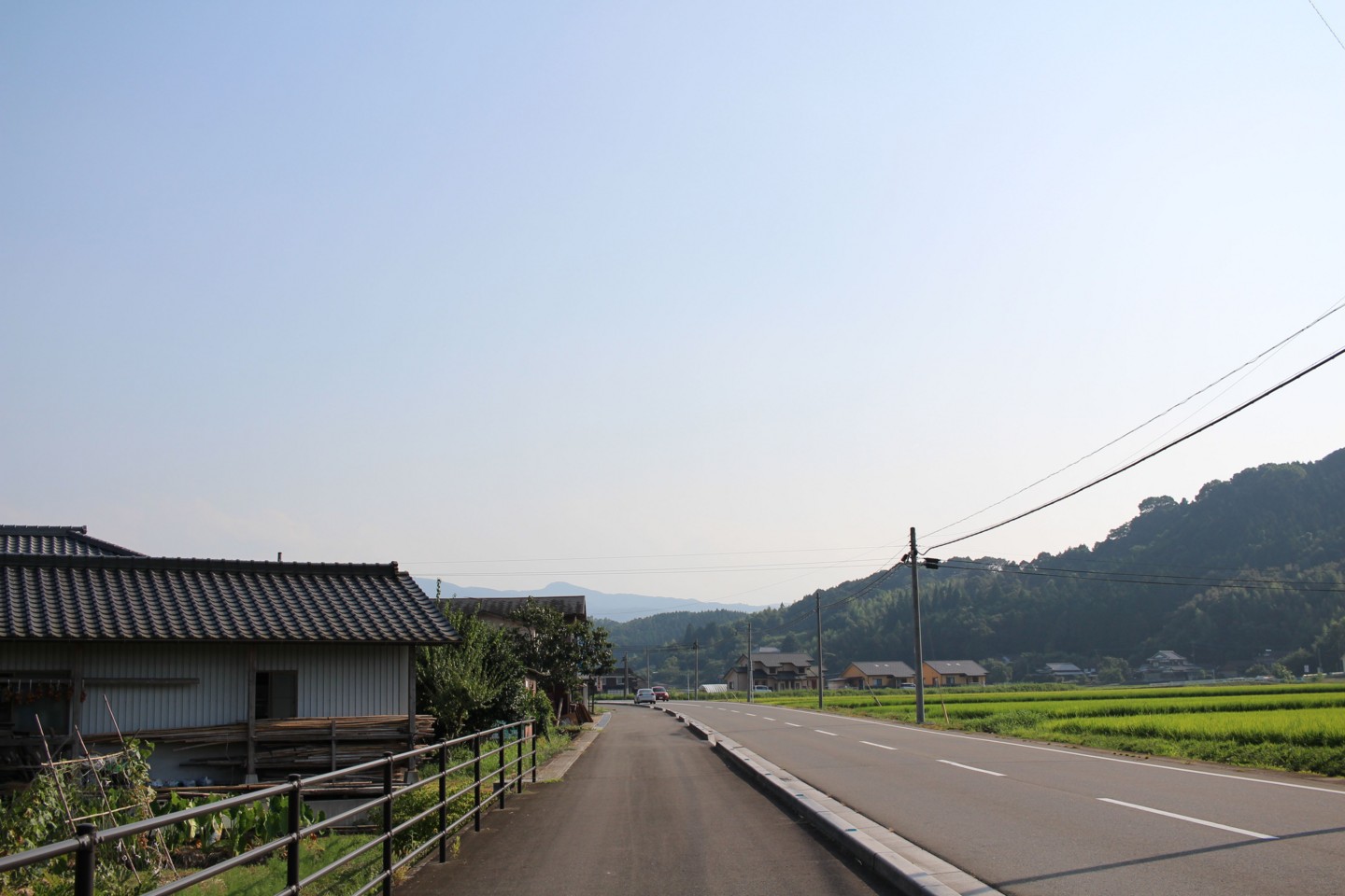 大分県道50号の風景の写真 大分県道50号の風景の写真