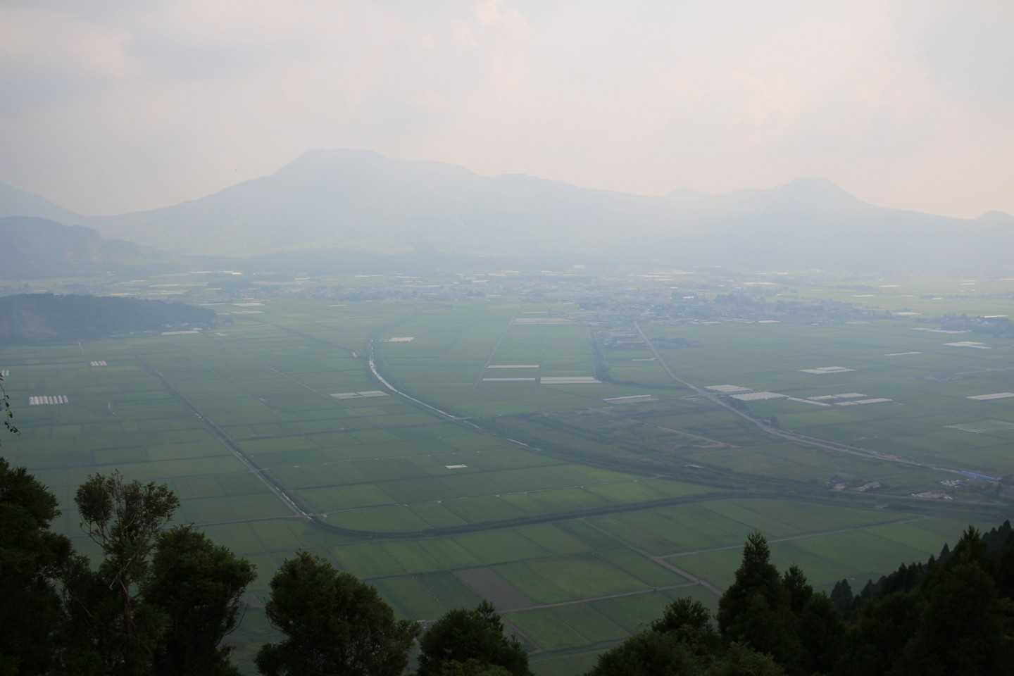 城山展望所からの風景写真