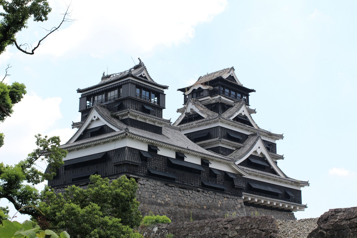 震災4ヶ月後の熊本城の写真5