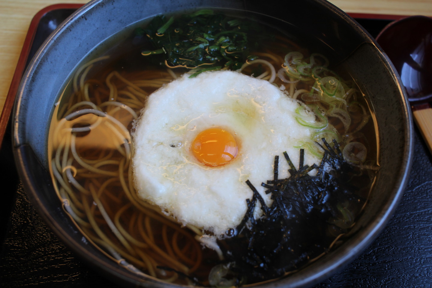 高尾山のとろろ蕎麦の写真 高尾山のとろろ蕎麦の写真