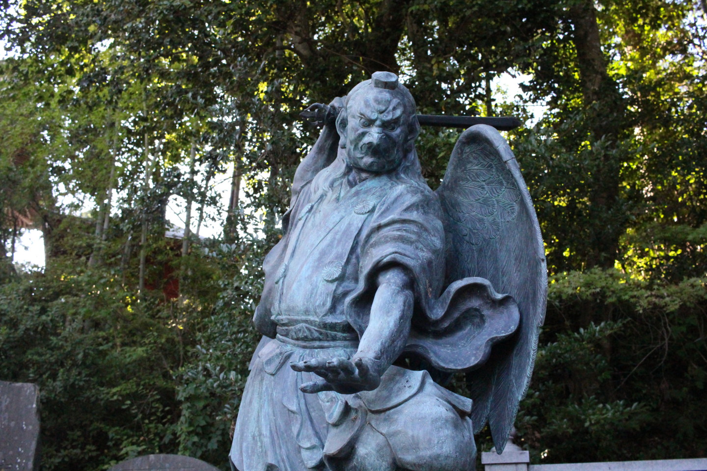 高尾山薬王院の天狗の写真 高尾山薬王院の天狗の写真