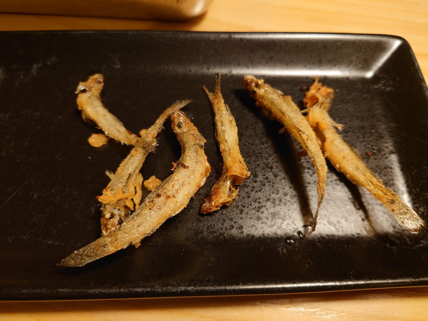 マハゼの天ぷら そのままバージョン