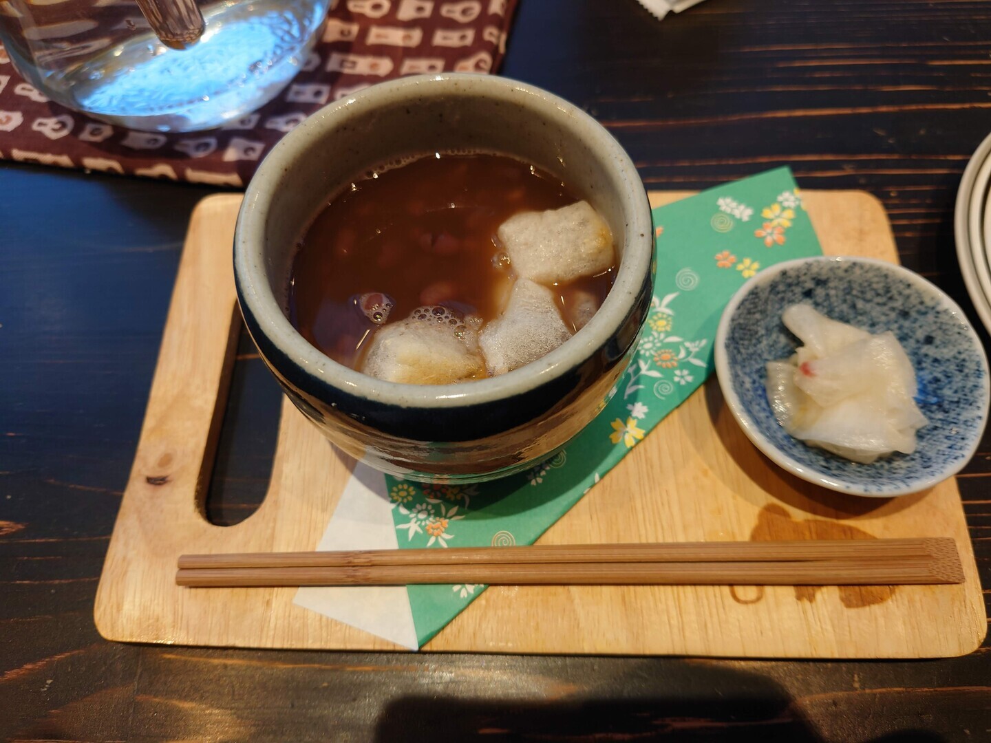 こぐま屋珈琲店のぜんざい