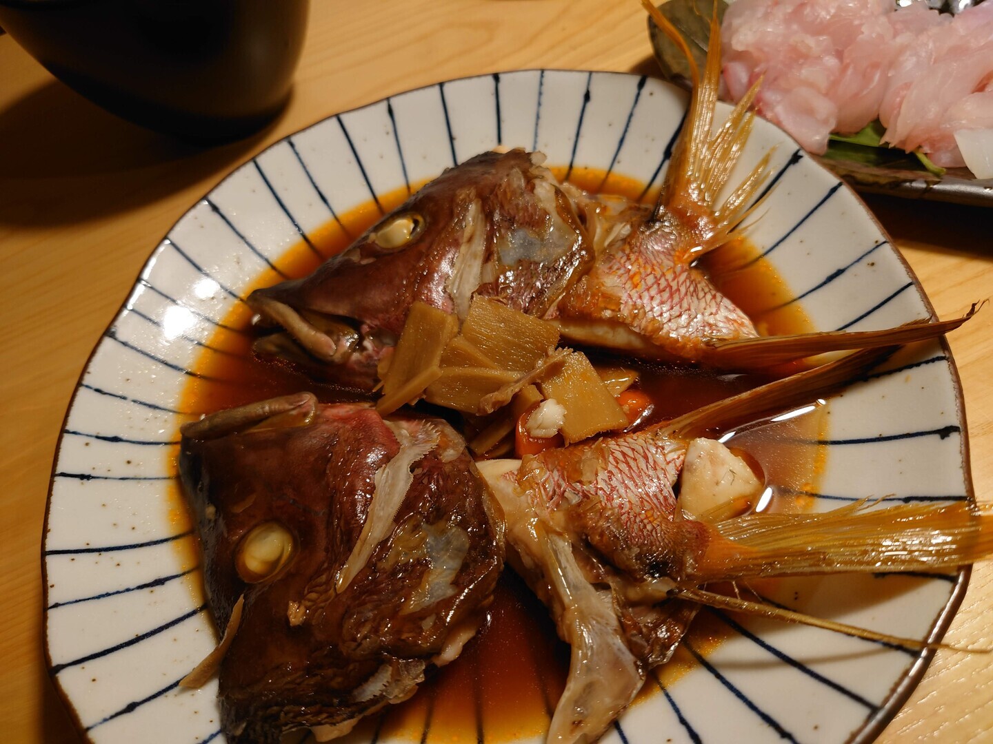 フエダイの煮つけ