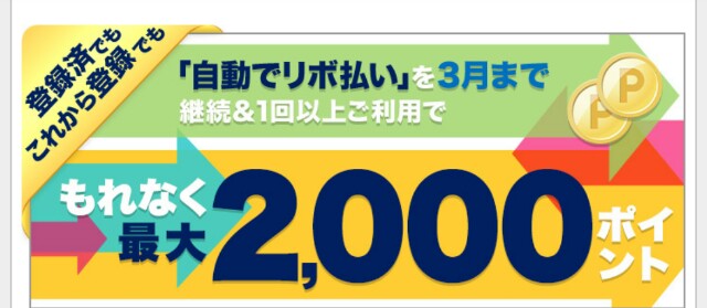 楽天カードの自動リボ払いのキャンペーンの惨敗 解決編 ちまちまポインターver2