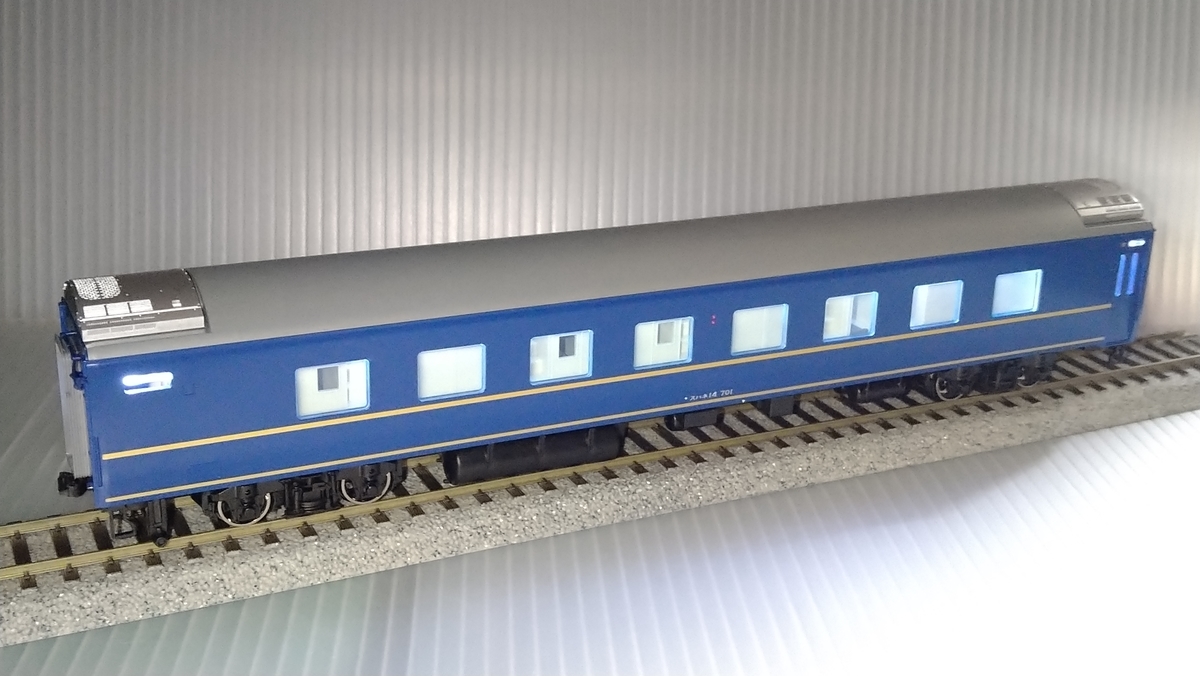 TOMIX スハネ14-701 オリジナル室内灯取付 - 豊田車輌製作所
