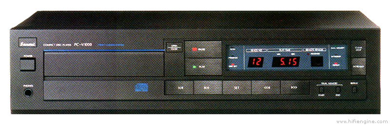 My 1st CD Player SUNSUI PC-V1000 - 電気と電子と電波の日記 My 1st CD Player SUNSUI PC-V1000 - 電気と電子と電波の日記