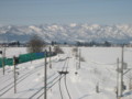 [鉄道]米坂線、今泉駅。