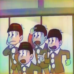 Pix2pix Gan を使ってモノクロのおそ松くんをカラー画像にしてみた 技術メモ集