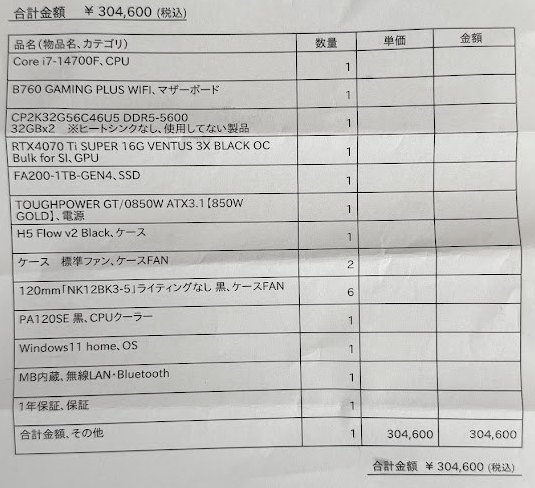 ローカルLLMで遊ぶためにVRAM40GBのPCを構築したので、その顛末を記録