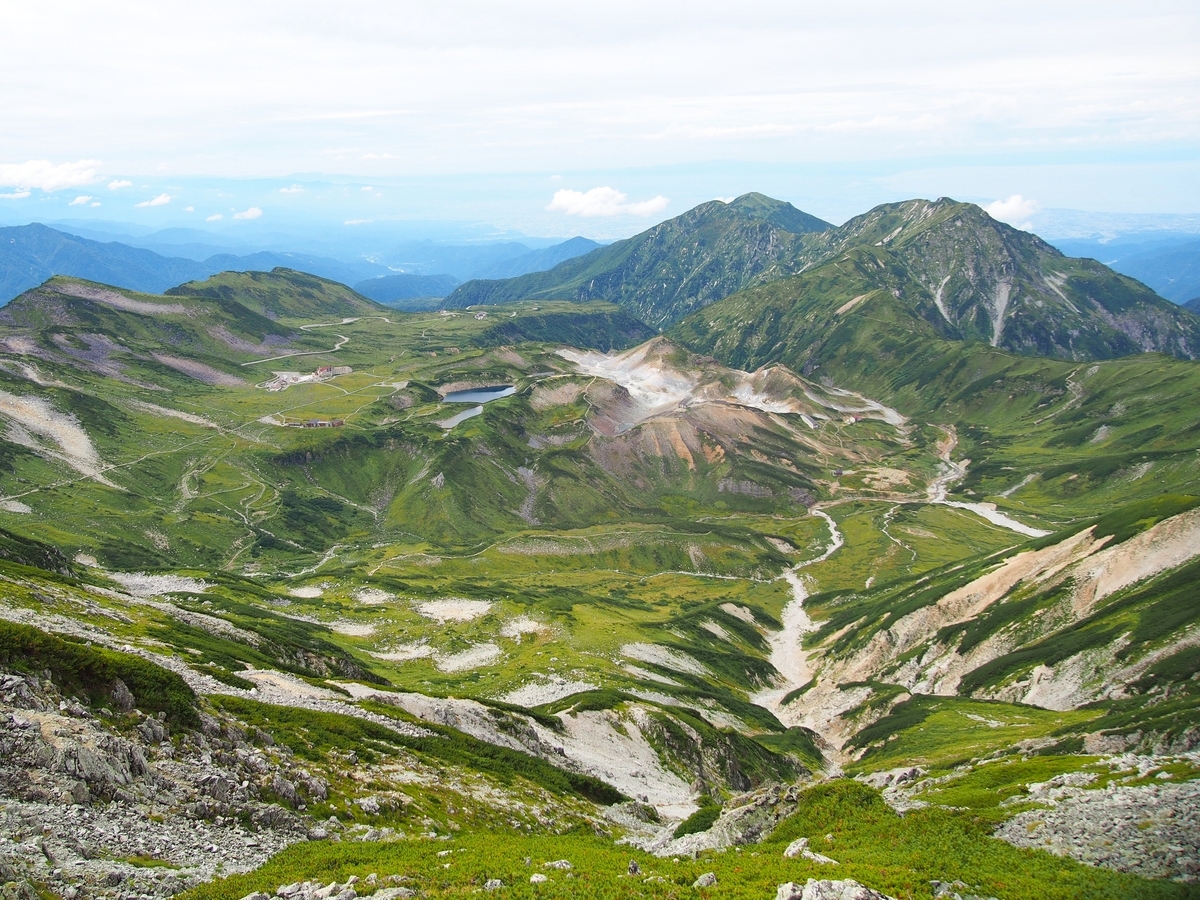 北アルプス】立山 天上の楽園、立山縦走 - ようこそ スラ男村