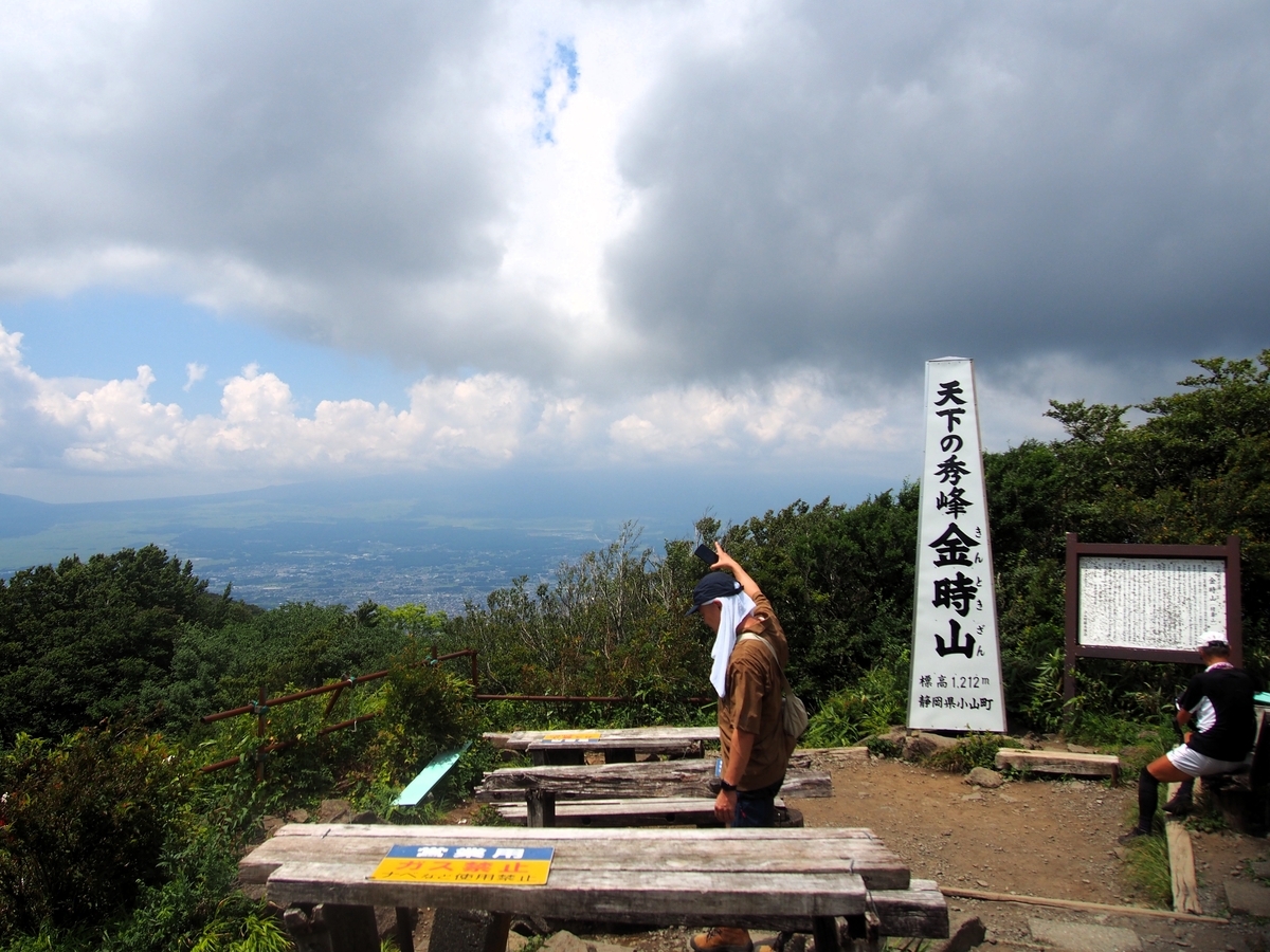箱根 金時山の夏　シシウド咲く パステル画 金時山 △登山の魅力△（0035）｜10zan