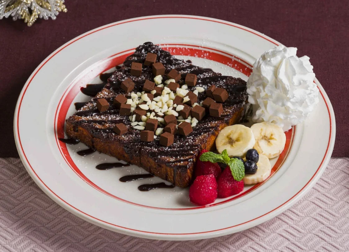 Eggs 'n Things 「フォンダンショコラ&オレンジピールパンケーキ