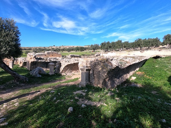 チュニジア　ドゥッガ遺跡　個人旅行　世界遺産