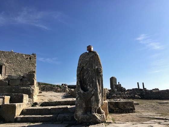 チュニジア　ドゥッガ遺跡　個人旅行　世界遺産