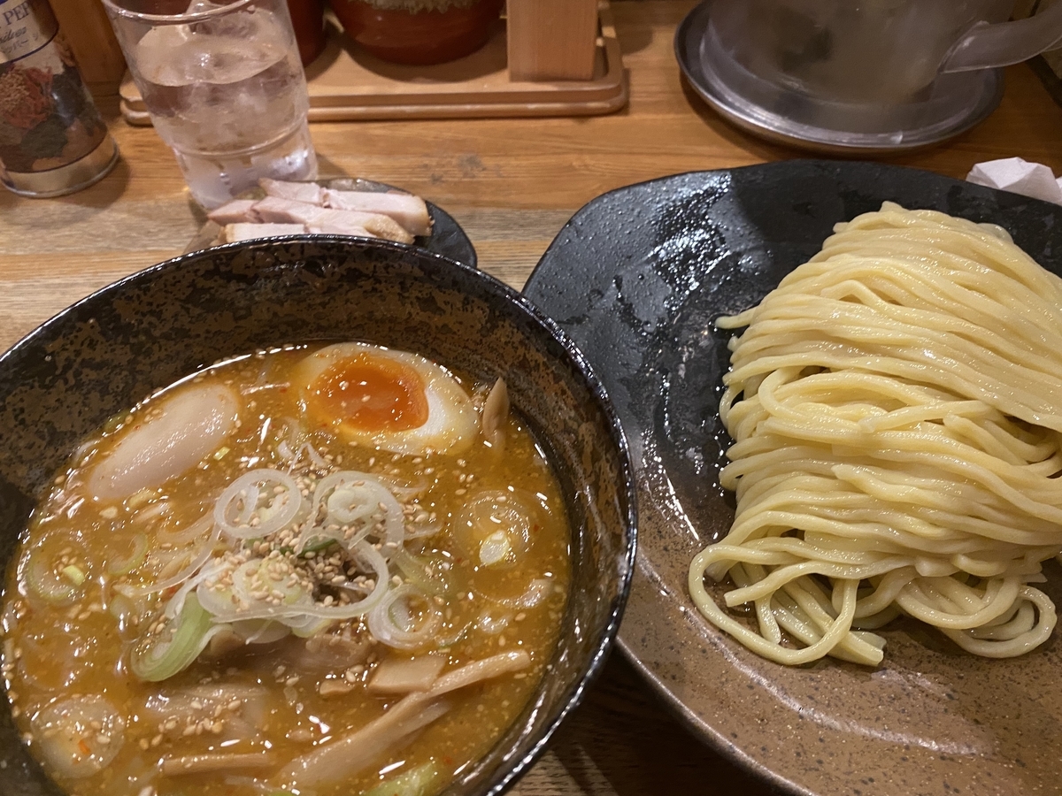 味噌つけ麺中盛