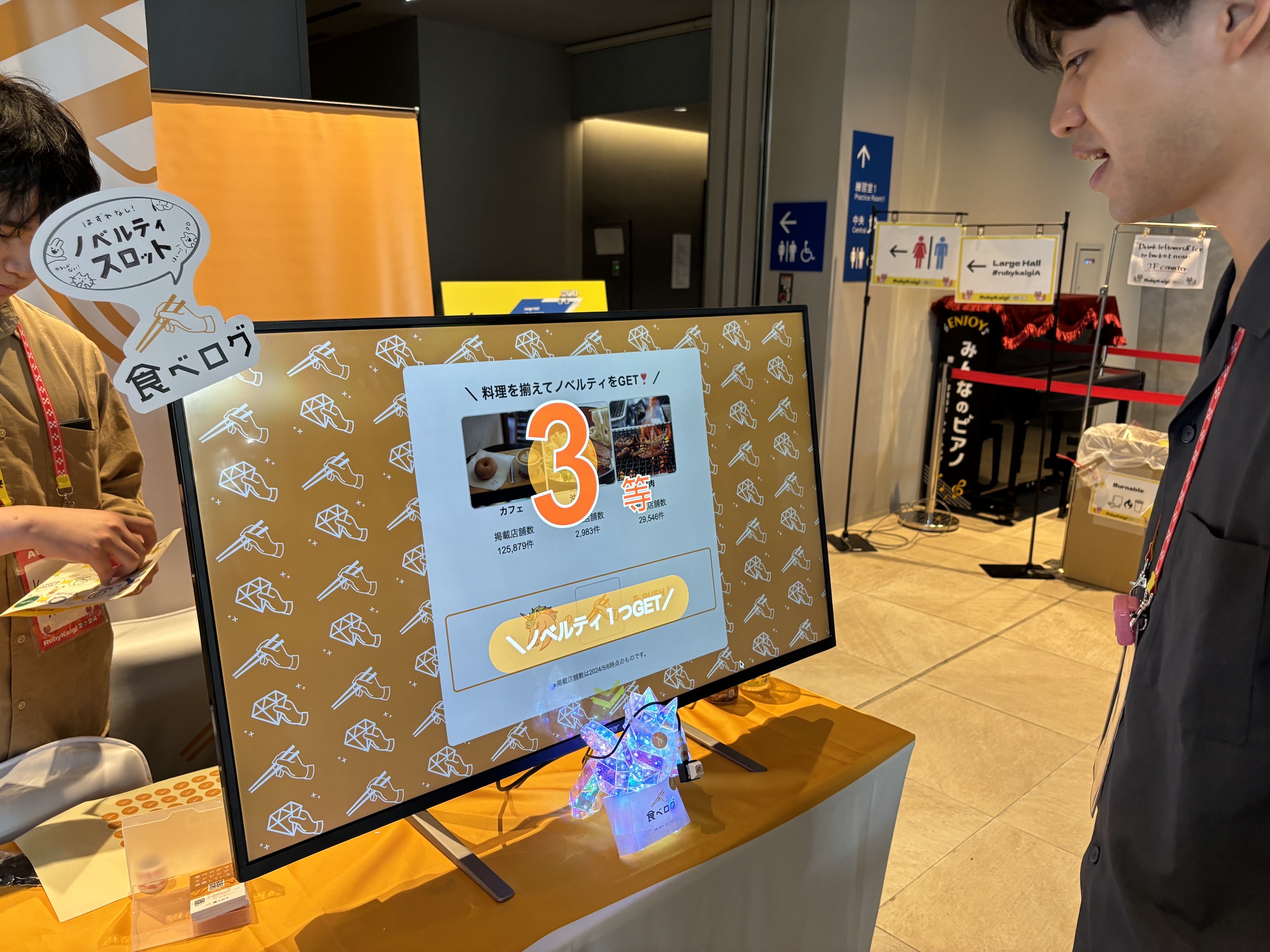 スロットの結果表示
