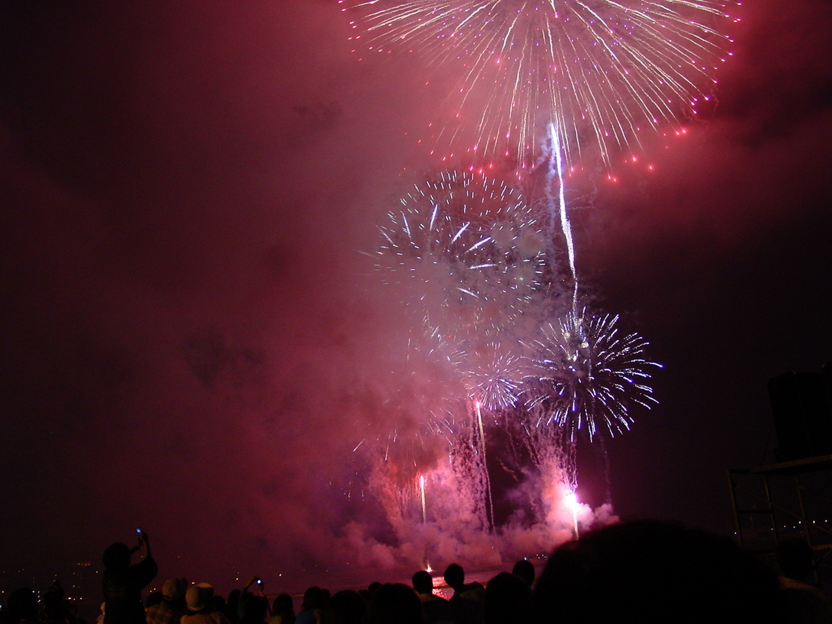 2005年道新花火大会@函館