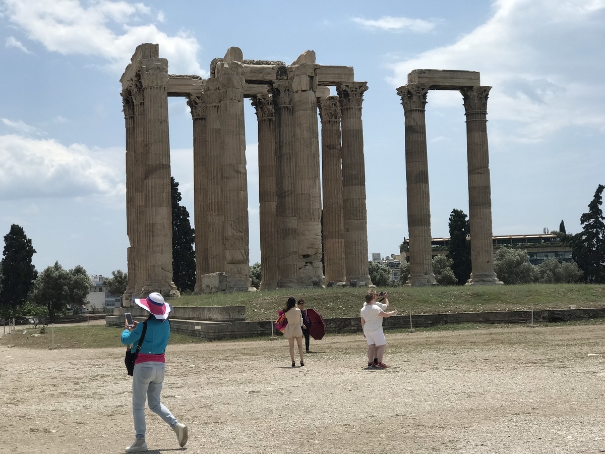 トルコからギリシア イタリアへひとり旅 18年 ２４ まだ１３日目 アテネのトイレで真発見 リガヴィドスの丘に上る 歳をとっても旅が好き