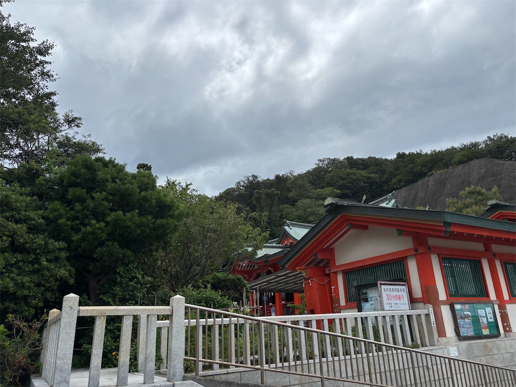 加太の淡嶋神社で撮影した境内