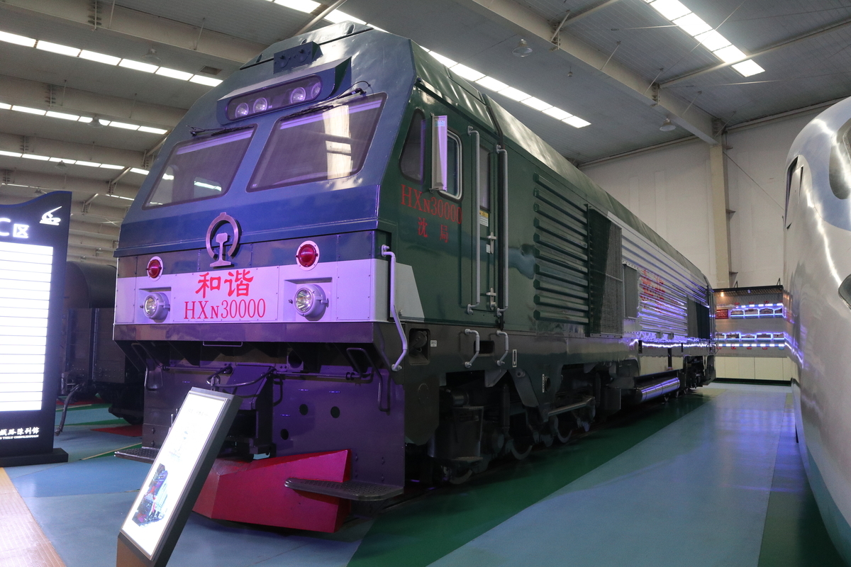 和諧3型ディーゼル機関車