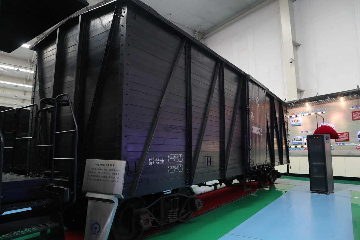 中国国鉄P3型棚車