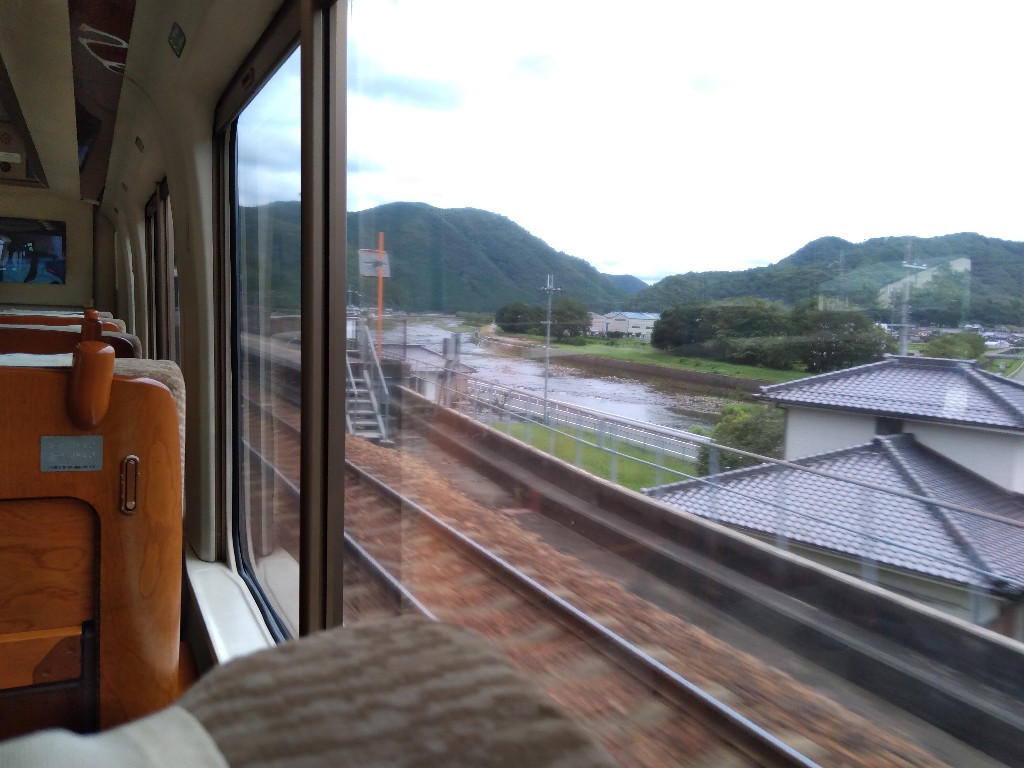 プラサボ　急行　白兎　快速　米 83年8月山陽九州四国2日目-03-米子 | よろずtrain photo blog