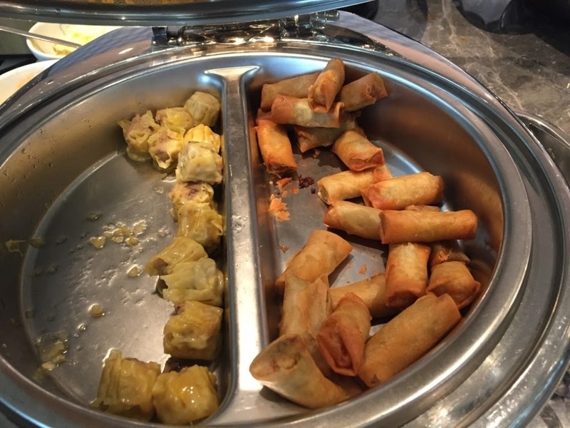焼売と春巻き