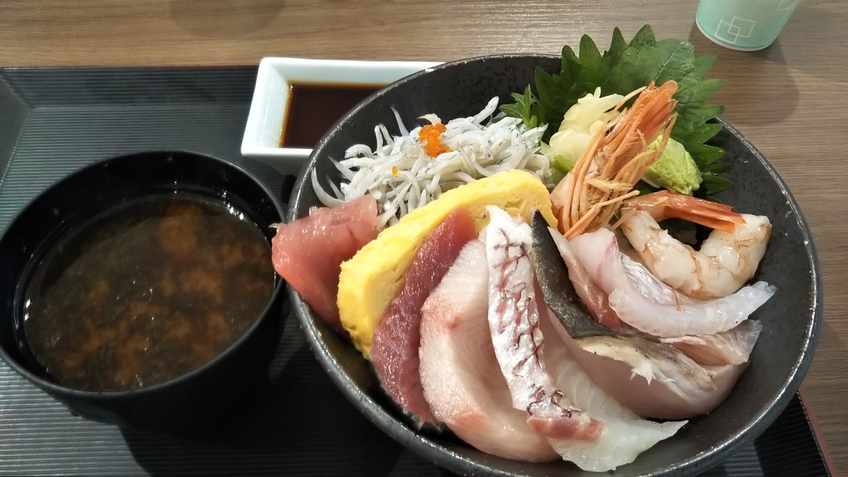 長久手_牧原鮮魚店(イオン長久手店) #海鮮丼(2019年10月の日曜日