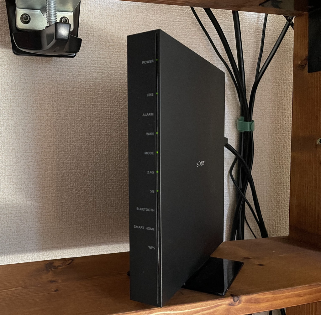NSD-G1000TSスイッチオン