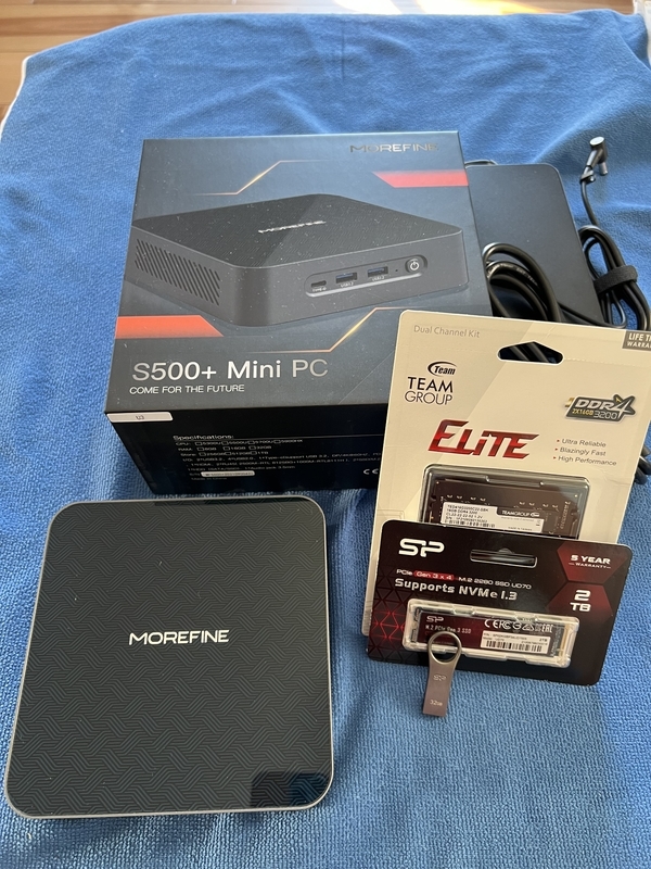 morefine S500+ Ryzen 9 5900HX ベアボーンキット 【公式通販】