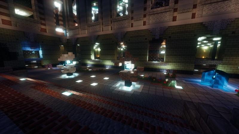 minecraftから自作PC沼に引き摺りこまれたTACの物語 minecraft season5 part94 大阪市中央公会堂 part33 建物中央西階段前広場