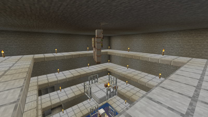 minecraft season6 part4 スライムが湧いたのでスライムトラップ